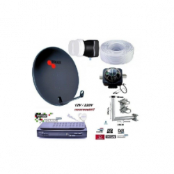 PARABOLE -  ANTENNE  - RÉCEPTEUR - COMMANDE - TÊTE - SWITCH  Ween.tn