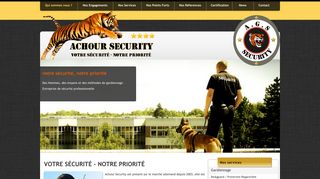 ACHOUR SECURITY  A.G.S
