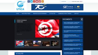 CHAMBRE SYNDICALE DES ENTREPRENEURS DE MANUTENTION PORTUAIRE, UTICA Ween.tn