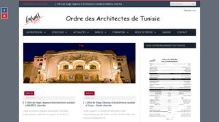 CONSEIL DE L'ORDRE DES ARCHITECTES Ween.tn