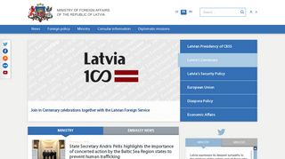 CONSULAT HONORAIRE DE LETTONIE