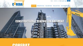COREBAT, CONSTRUCTION ET RENOVATION DU BATIMENT Ween.tn