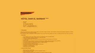 DIAR EL BARBAR **** Ween.tn