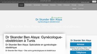 Dr Skander Ben Alaya, gynécologue-obstétricien