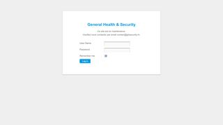 GHS, GENERAL HEALTH SECURITY Ween.tn