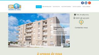 IBM, IMMOBILIERE BEN MOKHTAR