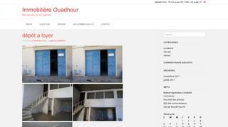 IMMOBILIERE OUADHOUR Ween.tn