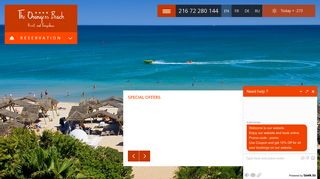 LES ORANGERS BEACH RESORT **** Ween.tn