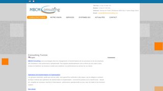 MBCM CONSULTING