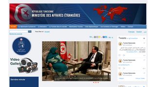 MINISTERE DES AFFAIRES ETRANGERES Ween.tn