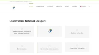 ONS, OBSERVATOIRE NATIONAL DU SPORT Ween.tn