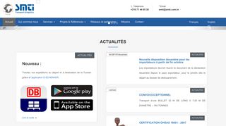 SMTI, STE MEDITERRANEENNE DE TRANSPORT INTERNATIONAL Ween.tn